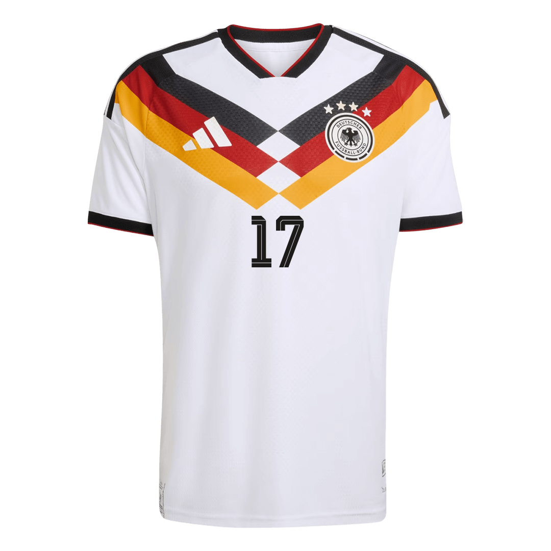 Player Version WIRTZ #17 Germany Home Football Shirt 2026