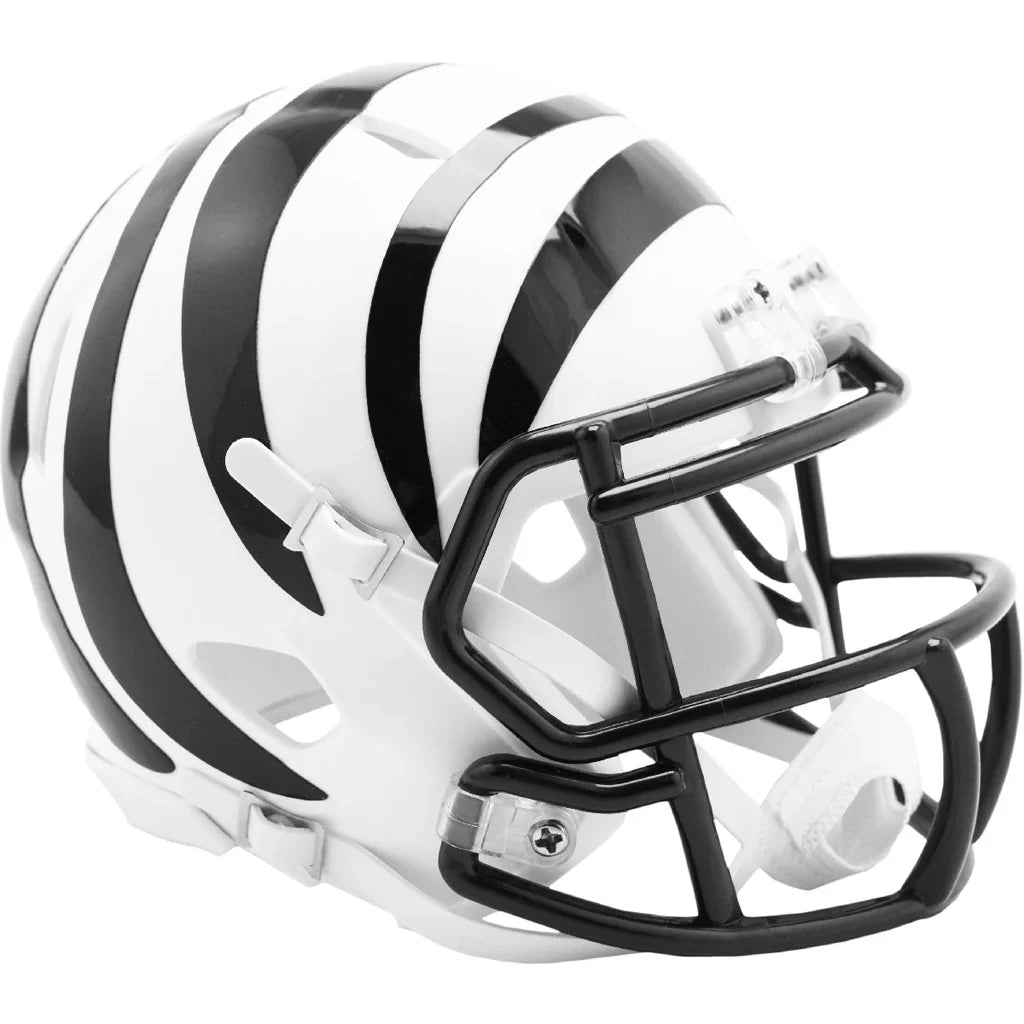 Cincinnati Bengals White Alternate Speed Mini Helmet