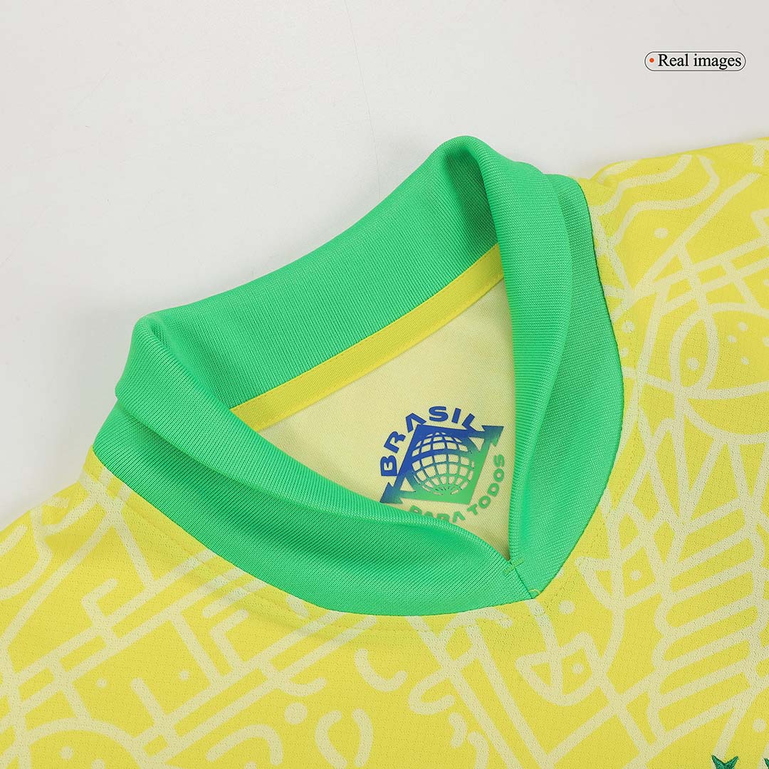 RAPHINHA #11 Brazil Home Football Shirt Copa America 2024