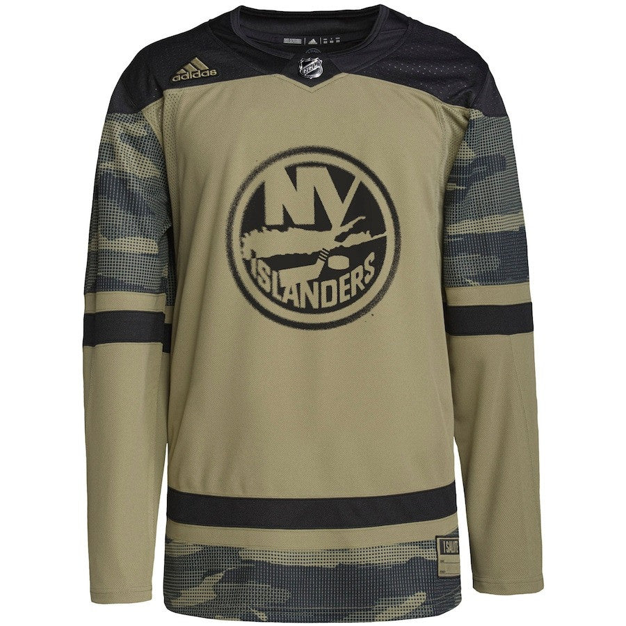 New York Islanders Military Appreciation Team Practice Men Jersey - Camo