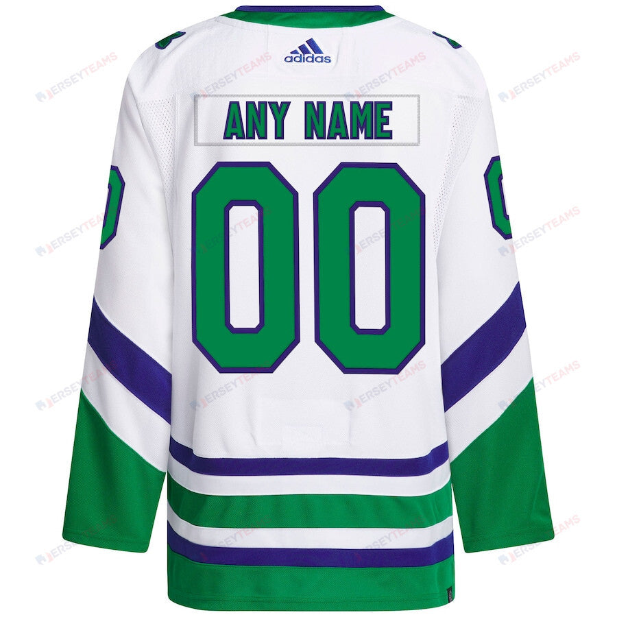 Carolina Hurricanes Primegreen Custom Men Jersey - White