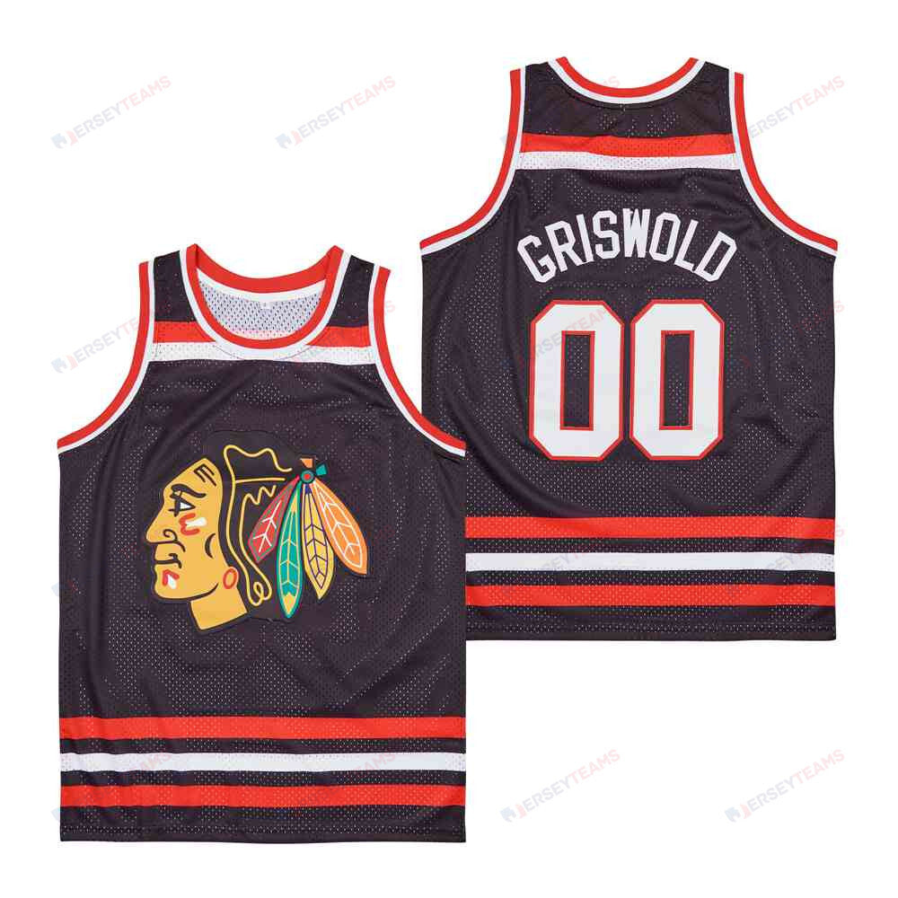 Griswold 00 Chicago Blackhawks Swingman Jersey - Black