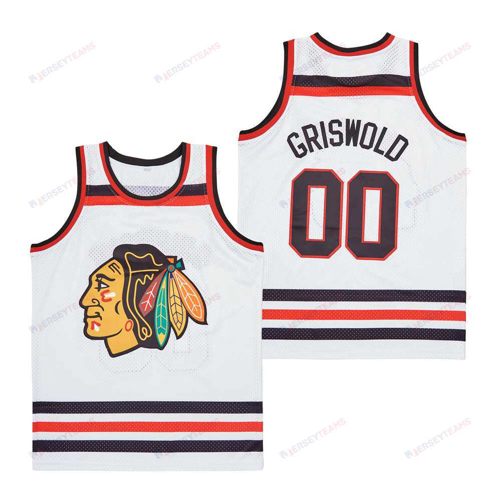Griswold 00 Chicago Blackhawks Swingman Jersey - White