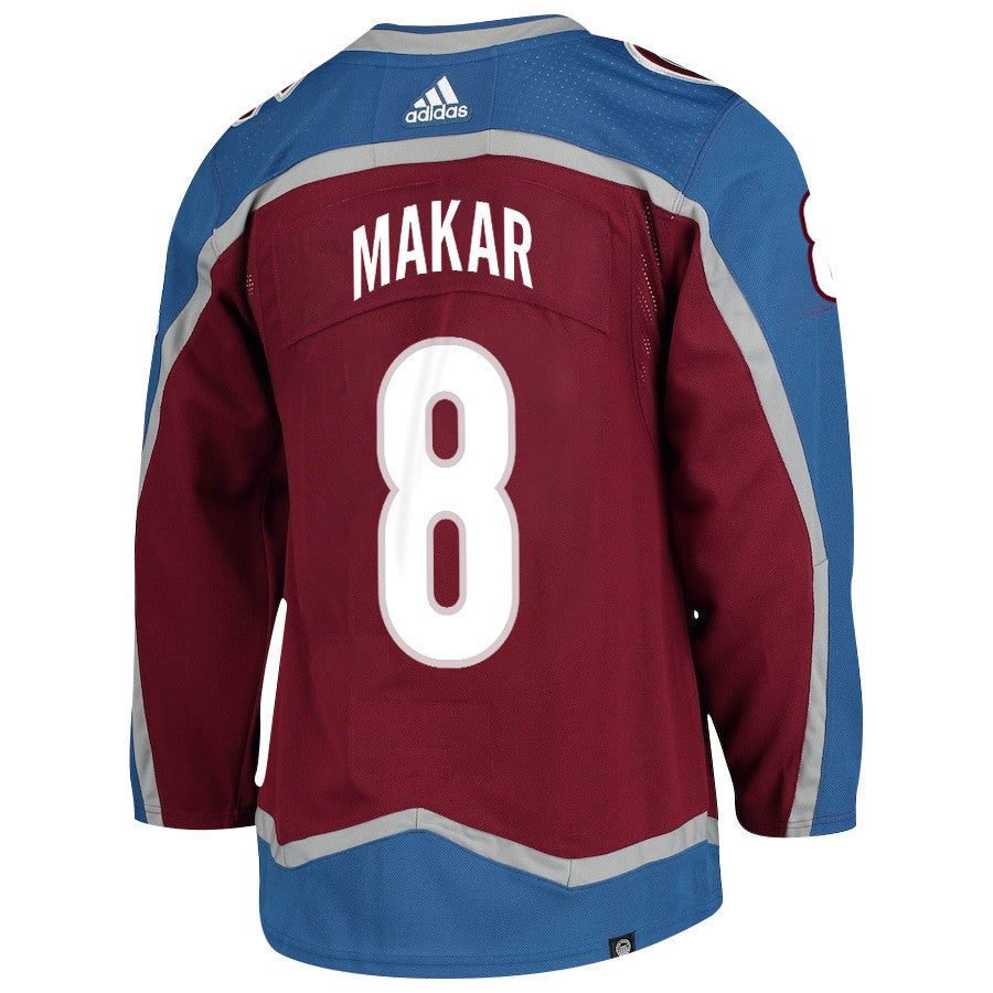 Cale Makar 8 Colorado Avalanche 2024 NHL Playoffs Patch Home Jersey - Men