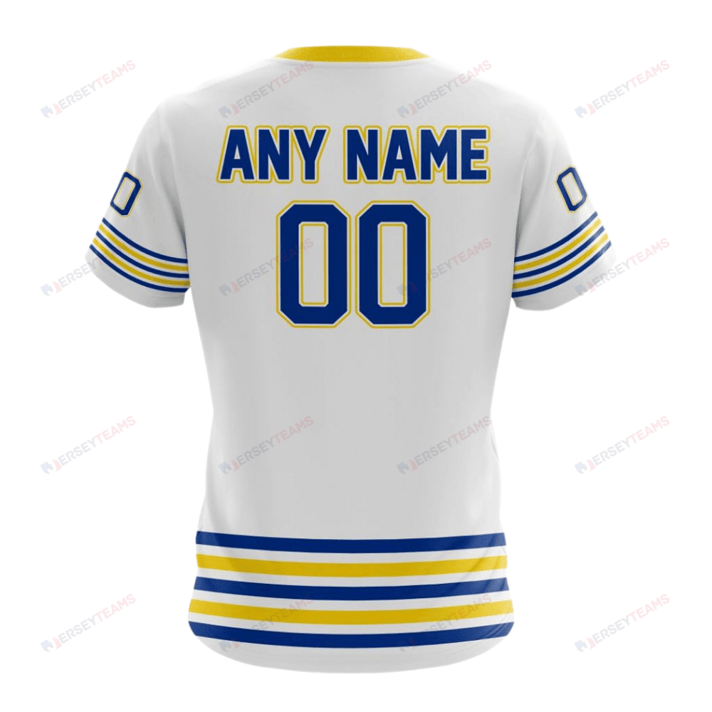 St. Louis Blues Special Whiteout Design Custom AOP T-Shirt - White