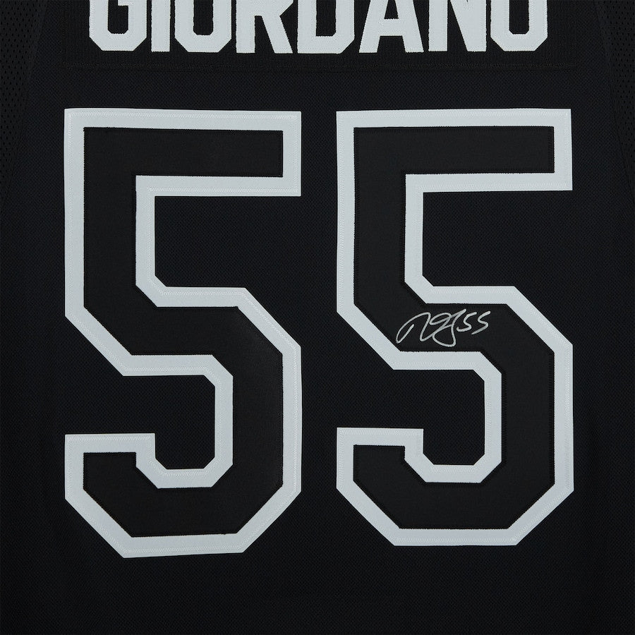 Mark Giordano 55 Signed Toronto Maple Leafs Autographed Alternate Jersey - Black
