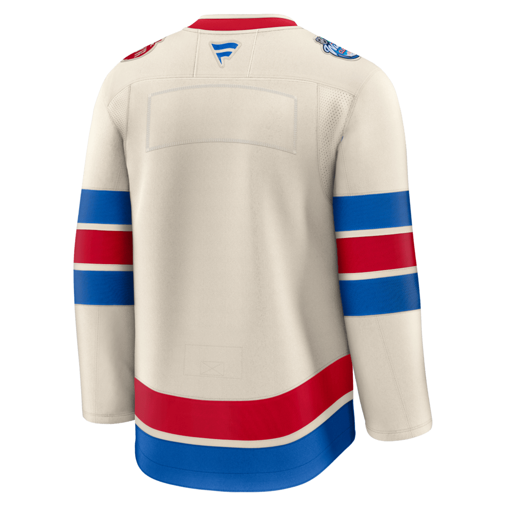New York Rangers 2026 Winter Classic Premium Men Jersey - Beige
