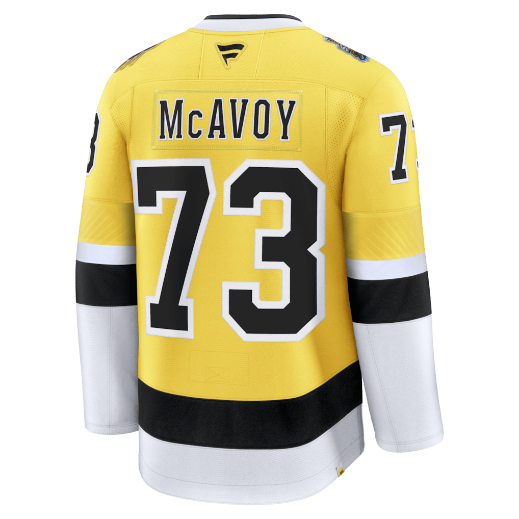 Charlie McAvoy 73 Boston Bruins 2026 Stadium Series Premium Men Jersey - Gold