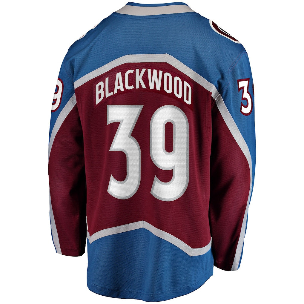 Mackenzie Blackwood 39 Colorado Avalanche Home Breakaway Men Jersey - Burgundy