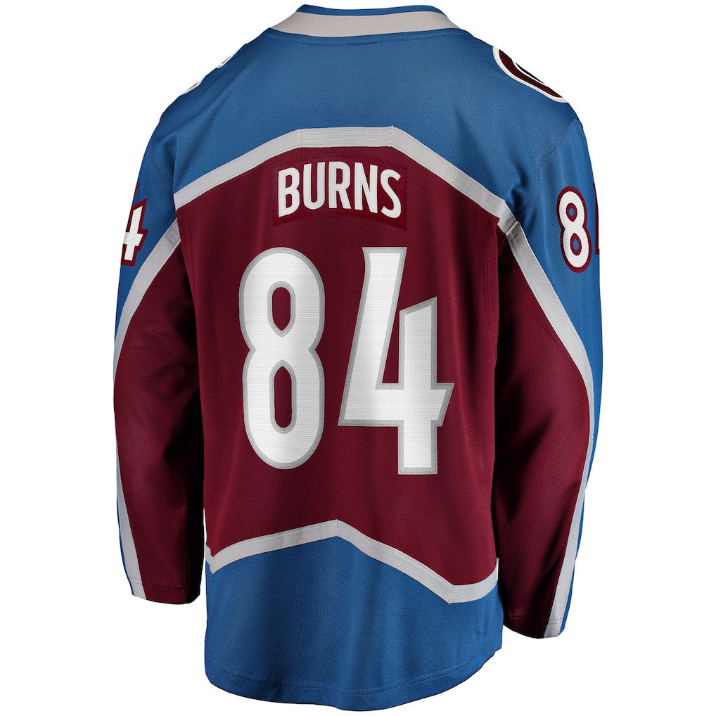 Brent Burns 84 Colorado Avalanche Home Breakaway Men Jersey - Burgundy