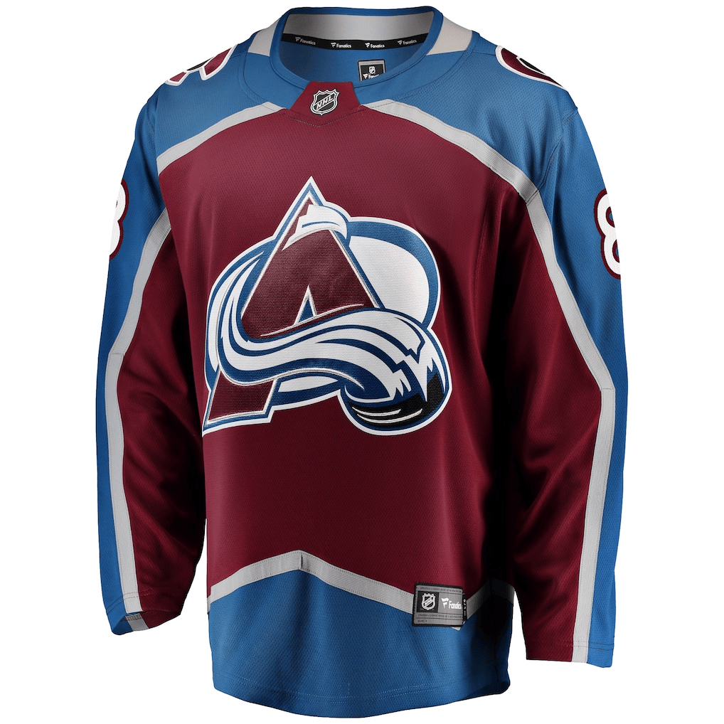 Cale Makar 8 Colorado Avalanche Home Breakaway Men Jersey - Burgundy