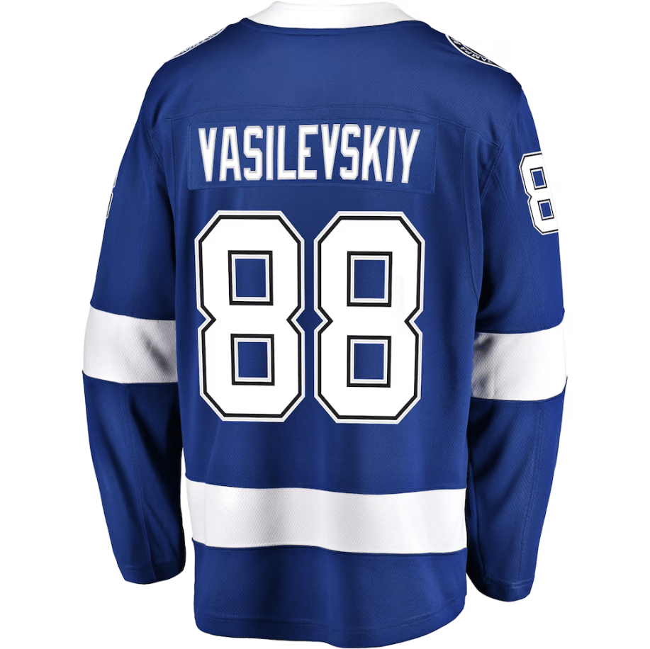 Andrei Vasilevskiy 88 Tampa Bay Lightning Home Breakaway Player Jersey - Blue