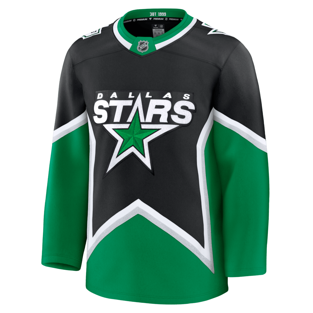 Dallas Stars Alternate Men Jersey - Black/Green