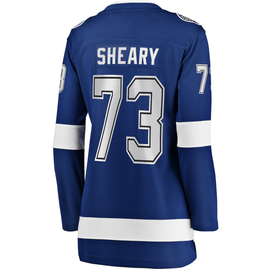 Conor Sheary 73 Tampa Bay Lightning Women's Home Breakaway Player Jersey - Blue