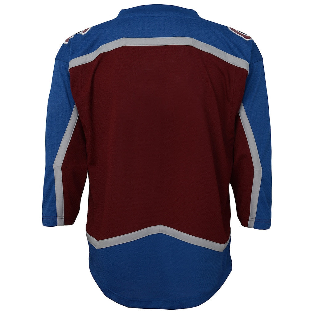 Colorado Avalanche Youth Home Player Jersey - Burgundy
