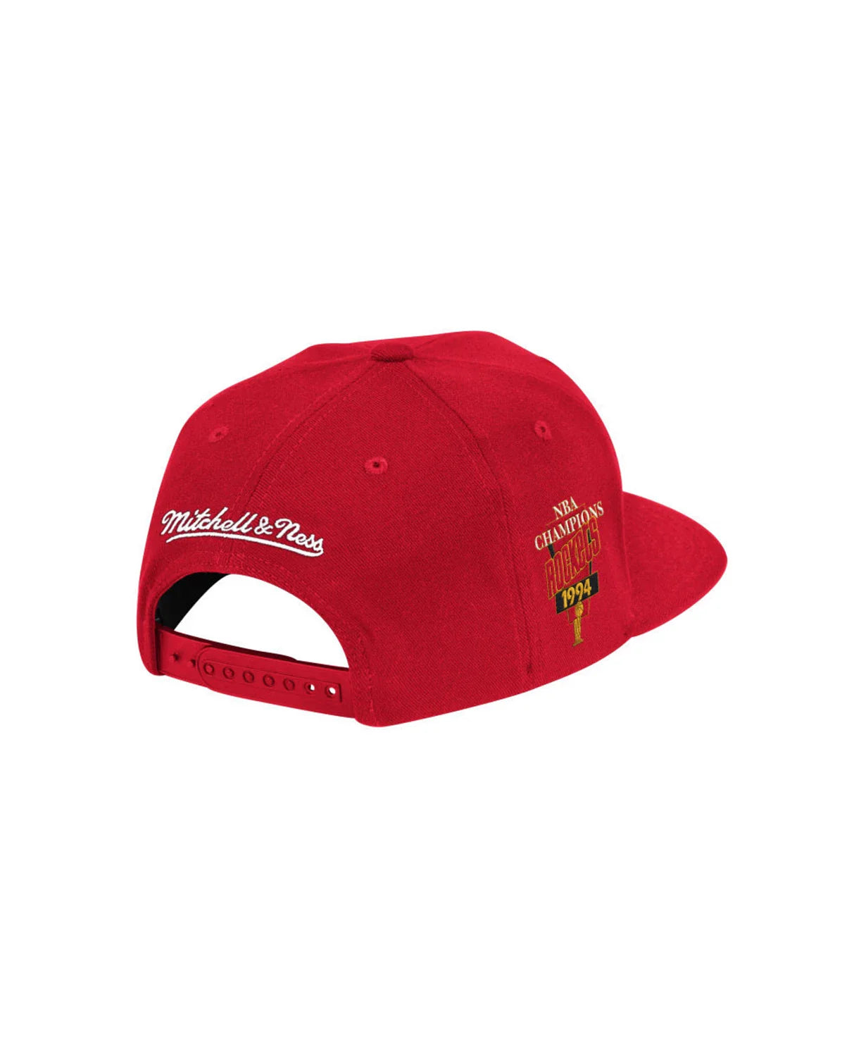 Men's Houston Rockets Mitchell & Ness Champ Year Trophy Snapback Hat