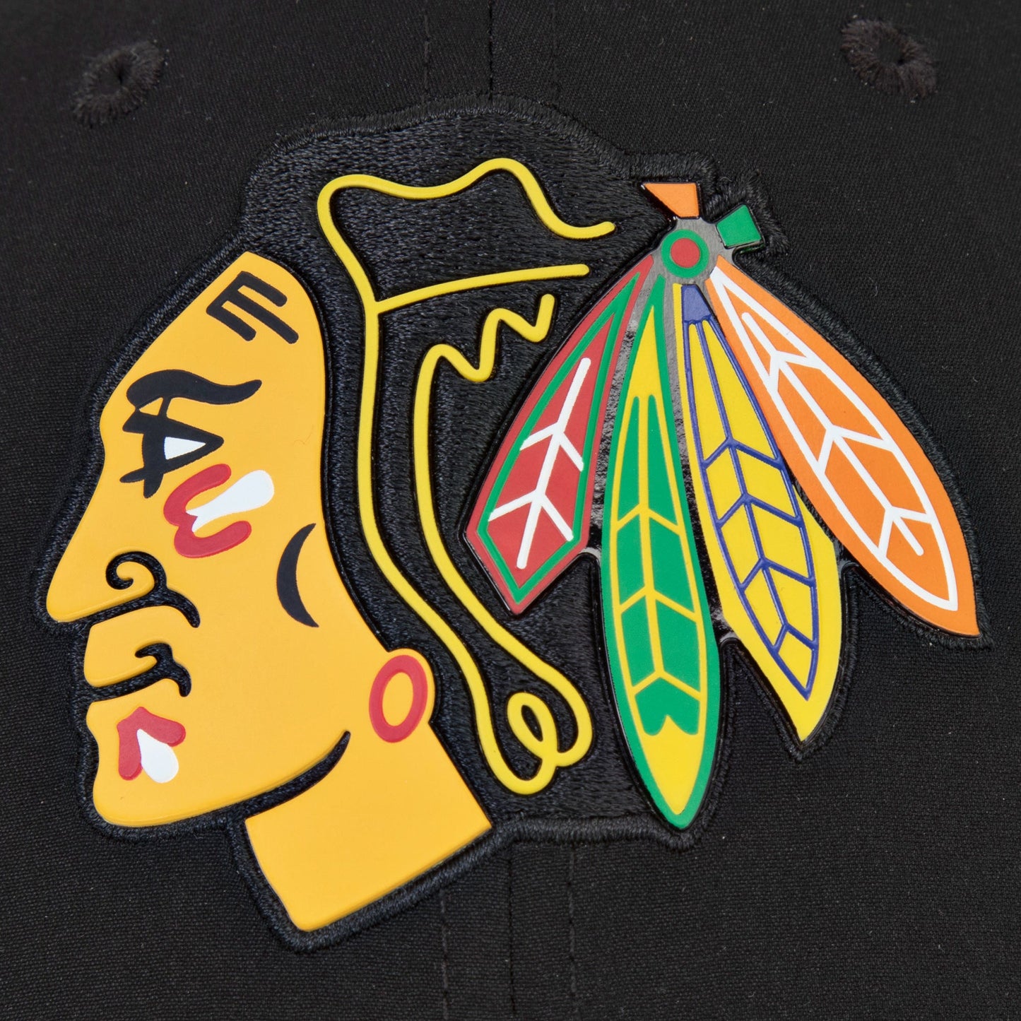 Men's Chicago Blackhawks Fanatics Branded second Season Adjustable Hat