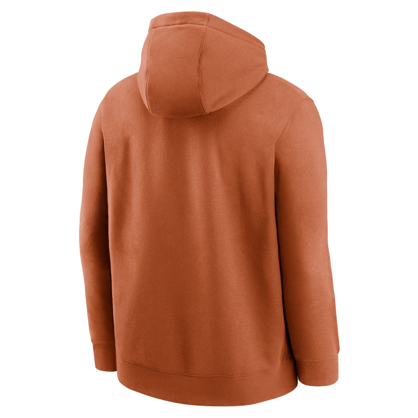 Men's Texas Longhorns Nike Burnt Orange Primary Logo Fleece Hoodie