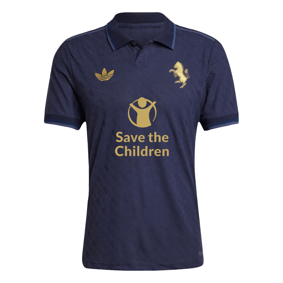 Player Version VLAHOVIĆ #9 Juventus Third Away Football Shirt 2024/25 - Save The Children Sponsor