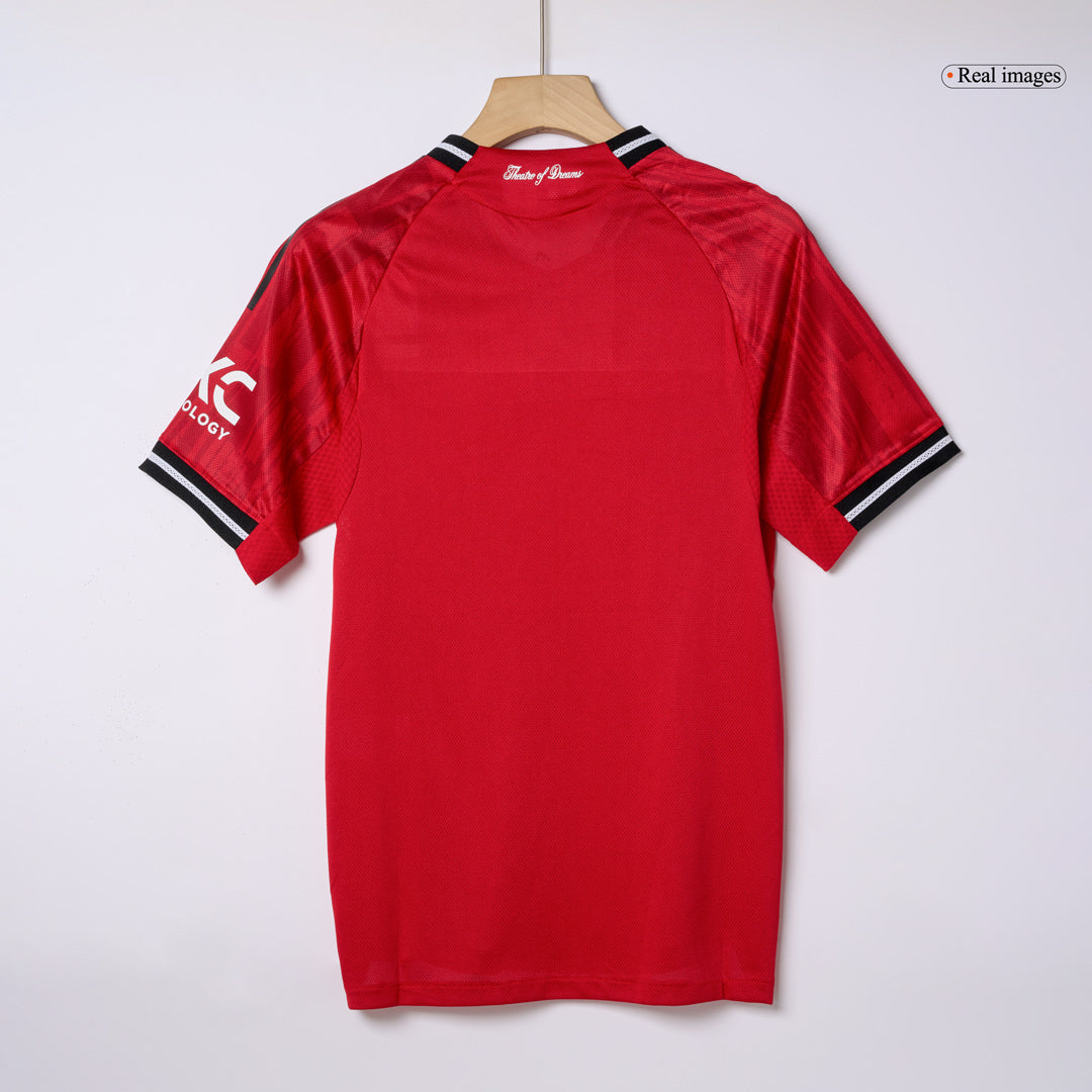 ŠEŠKO #30 Player Version Manchester United Home Football Shirt 2025/26 Red