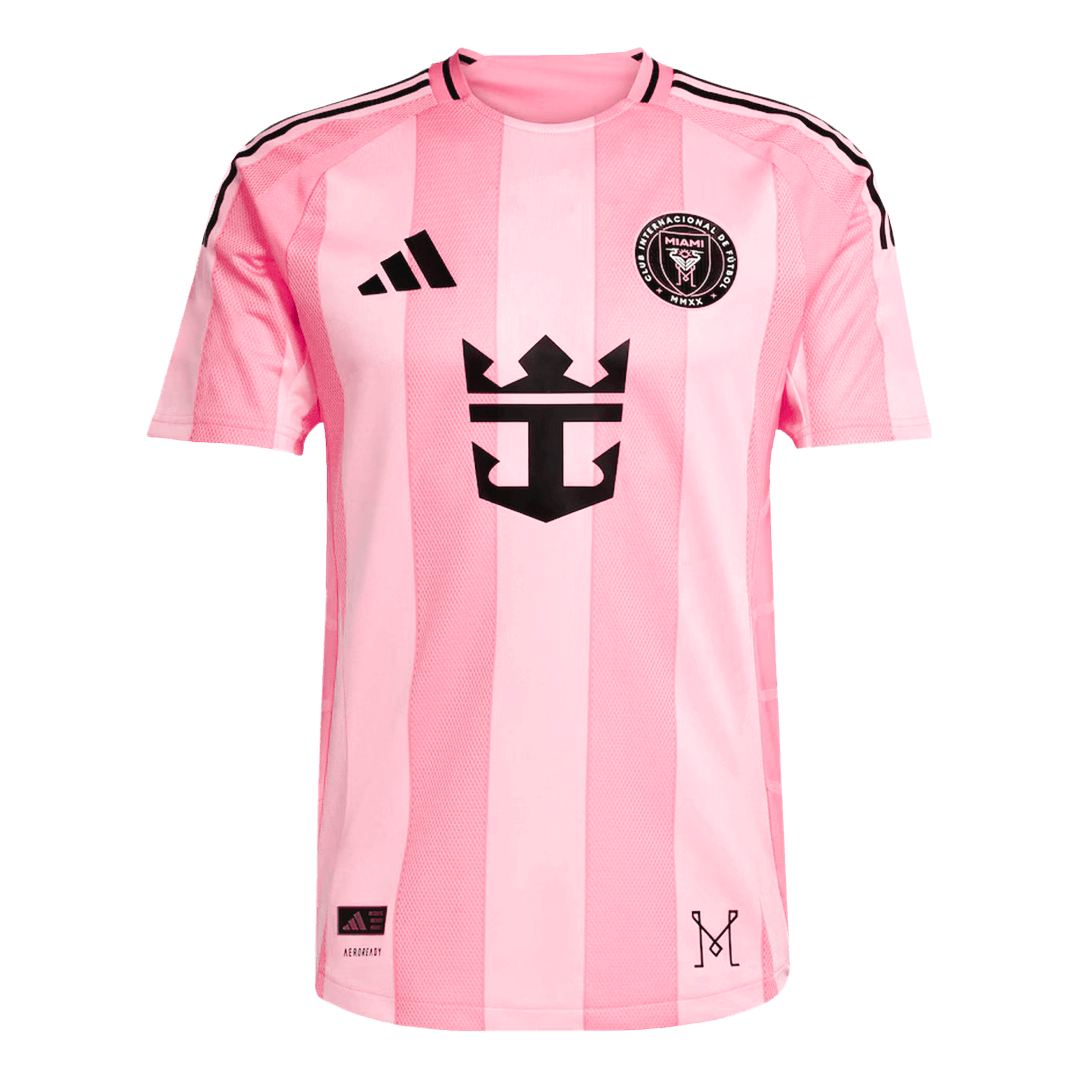 Player Version DE PAUL #7 Inter Miami CF Home Football Shirt 2025 Pink