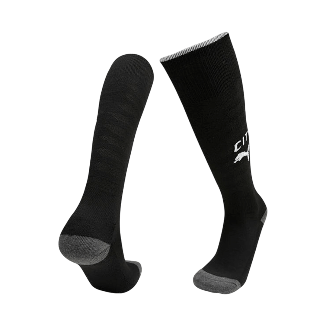 Kids 2025/26 Manchester City Away Socks