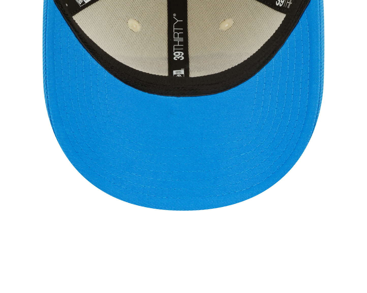 Men's Los Angeles Chargers New Era Cream/Blue 2022 Sideline 39THIRTY Flex Hat