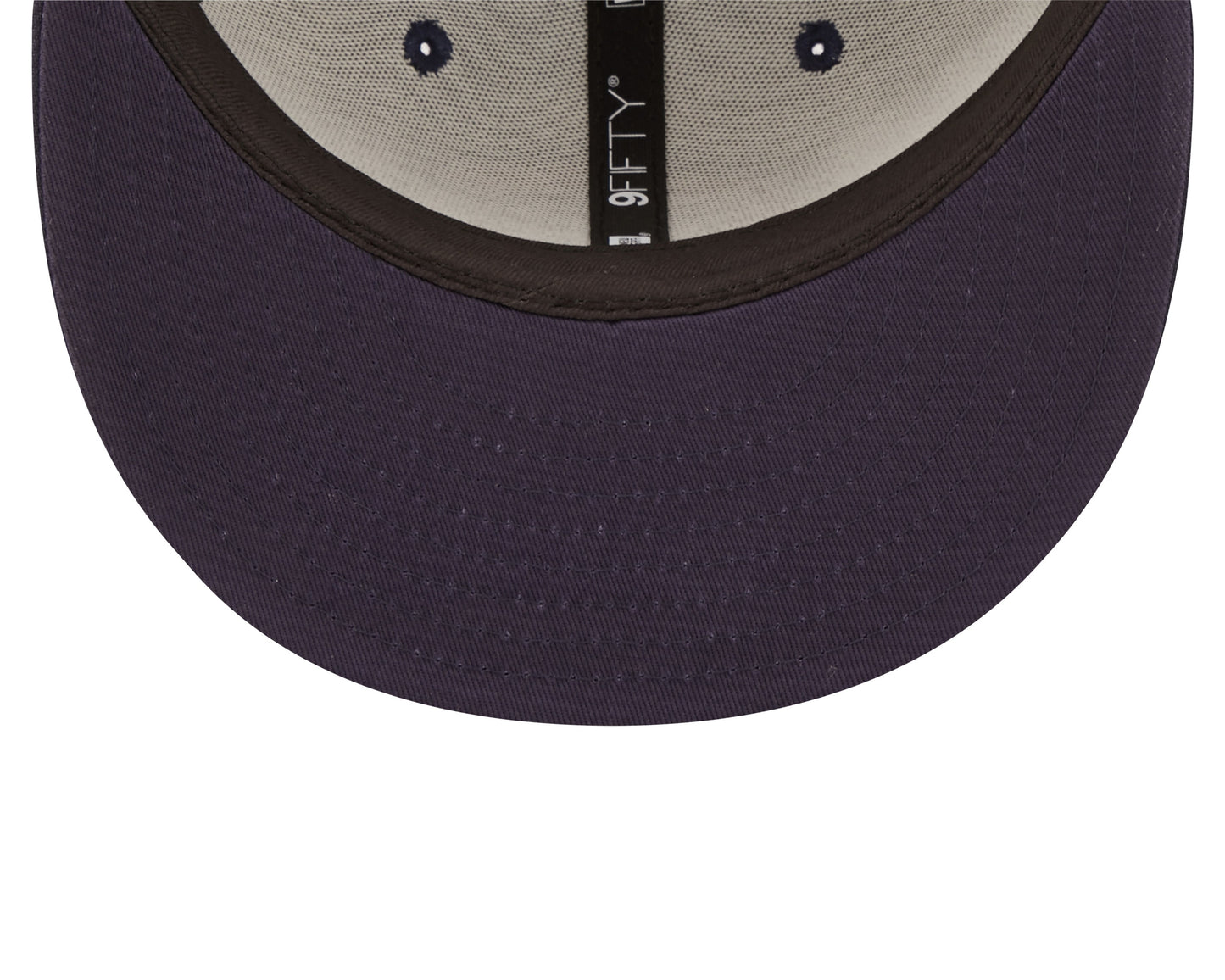 Men's Chicago Bears New Era Navy Ink 2022 NFL Sideline Primary Logo 9FIFTY Snapback Adjustable Hat
