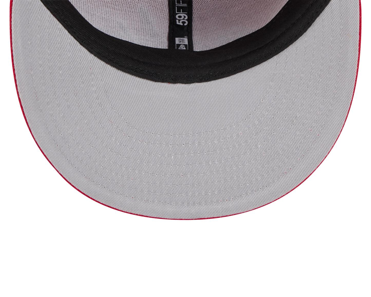 Washington Capitals Red Basic New Era 59FIFTY Fitted Hat