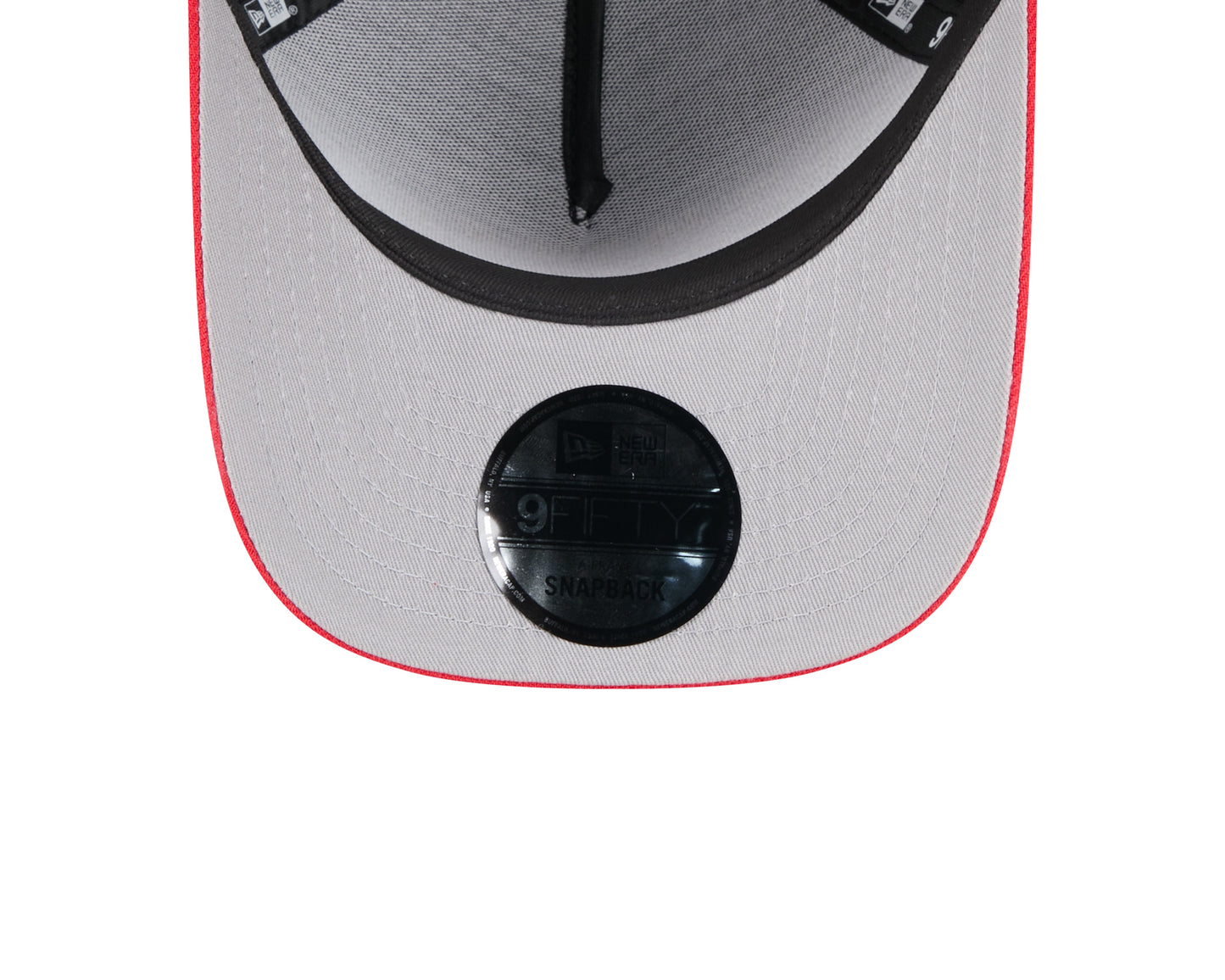 Men's Kansas City Chiefs New Era 2025 NFL Draft Black A-Frame 9FIFTY Snapback Adjustable Hat
