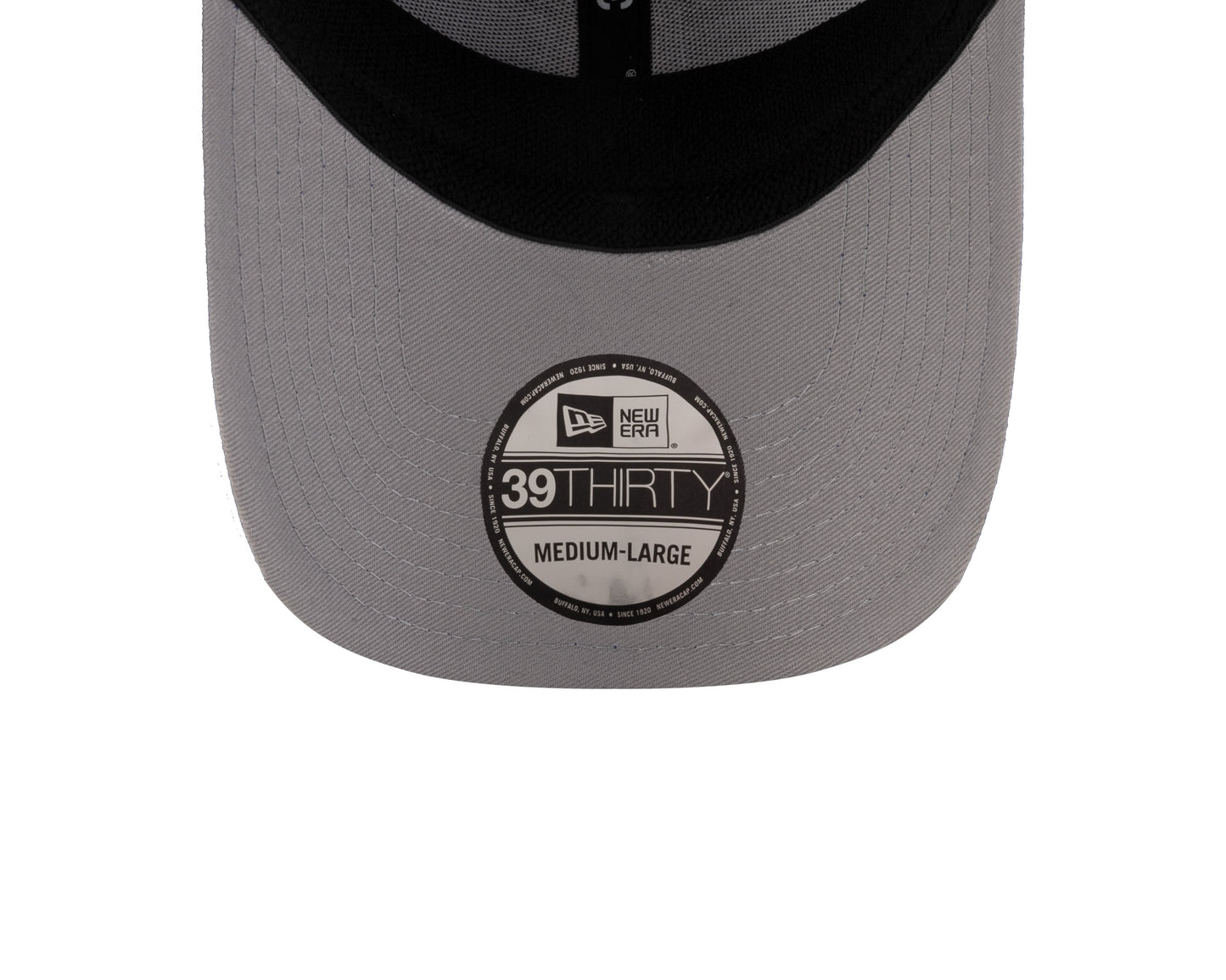 Men's Las Vegas Raiders New Era 2025 NFL Draft Black 39THIRTY Flex Fit Hat