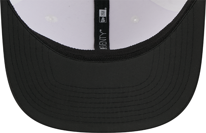 Men's Pittsburgh Steelers New Era White/Black 2025 NFL Training Camp 9SEVENTY Adjustable Hat