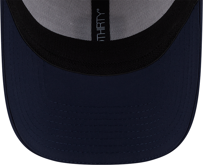 Men's Chicago Bears New Era White/Navy 2025 NFL Training Camp 39THIRTY Flex Hat