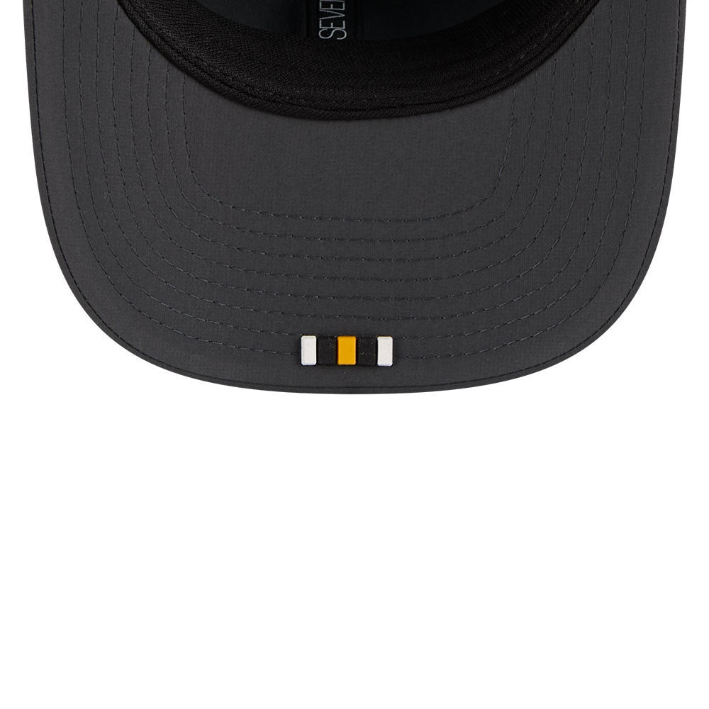 Men's Pittsburgh Steelers New Era Graphite 2025 Sideline 9SEVENTY Cold Adjustable Hat