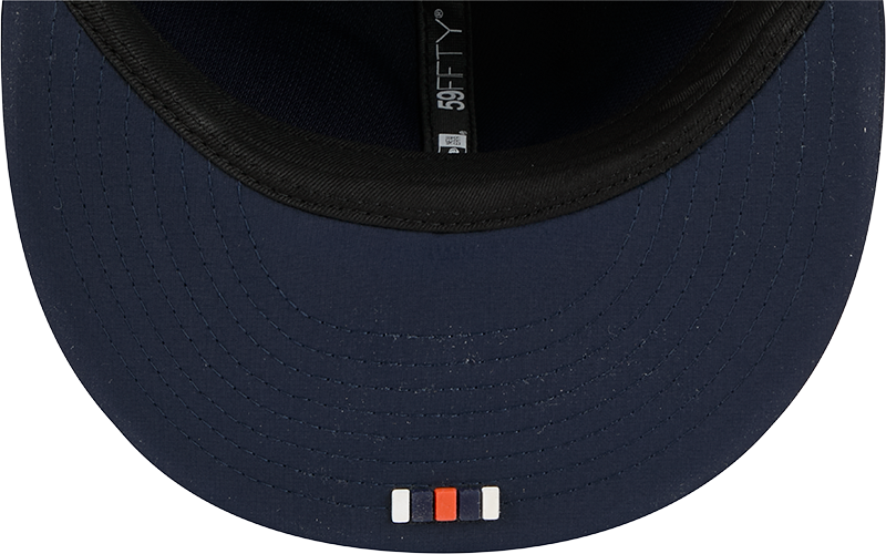 Men's Chicago Bears New Era Navy 2025 Sideline B 59FIFTY Fitted Hat
