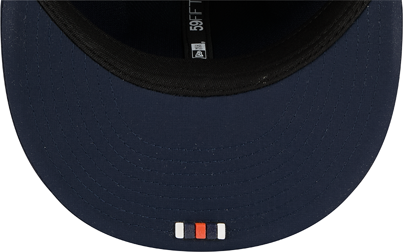 Men's Chicago Bears New Era Navy 2025 Sideline C 59FIFTY Fitted Hat