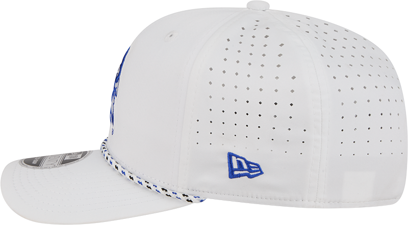Duke Blue Devils New Era Team White Rope 9SEVENTY Stretch-Snap Adjustable Hat