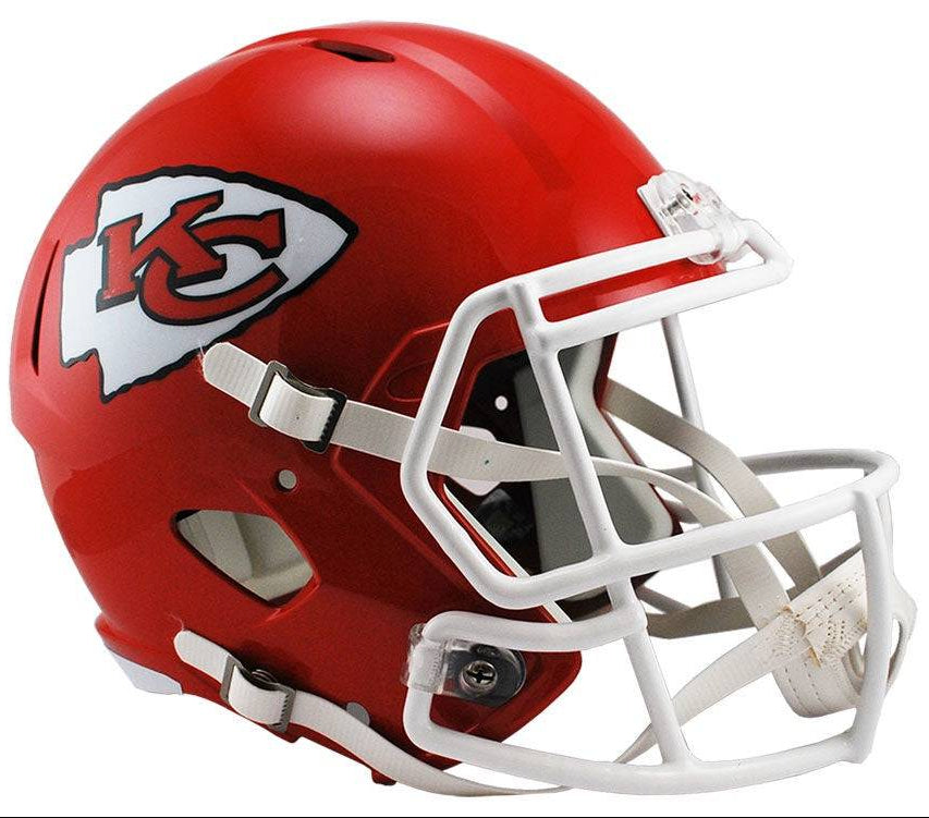 Kansas City Chiefs Full Size Speed Replica Helmet