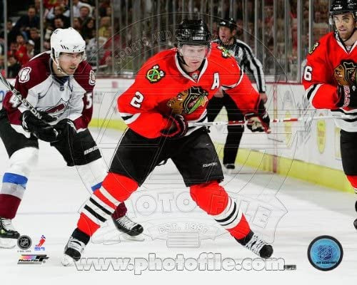 Duncan Keith Chicago Blackhawks vs. Colorado Avalanche NHL Action Photo (Size: 8X10)