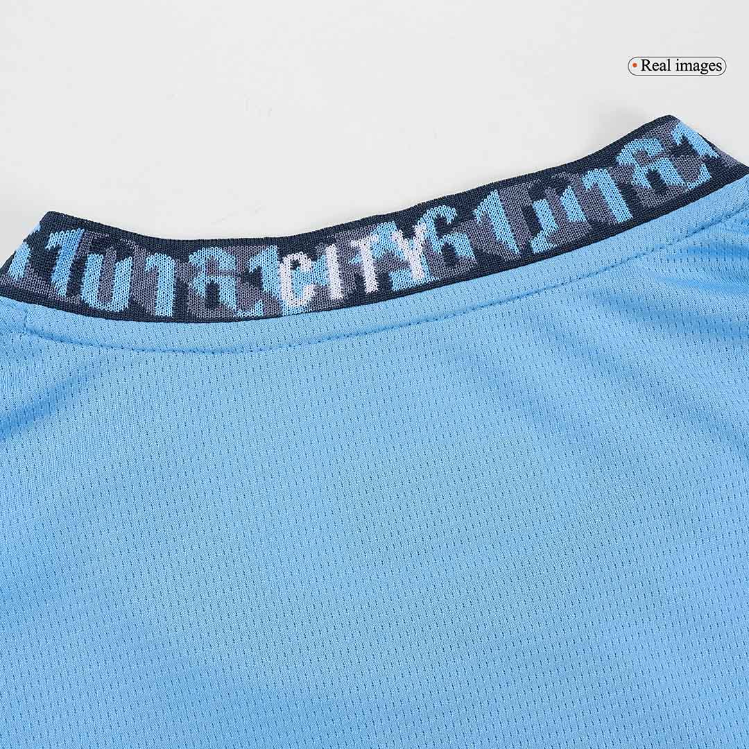 RODRIGO #16 Manchester City Home Football Shirt - UCL