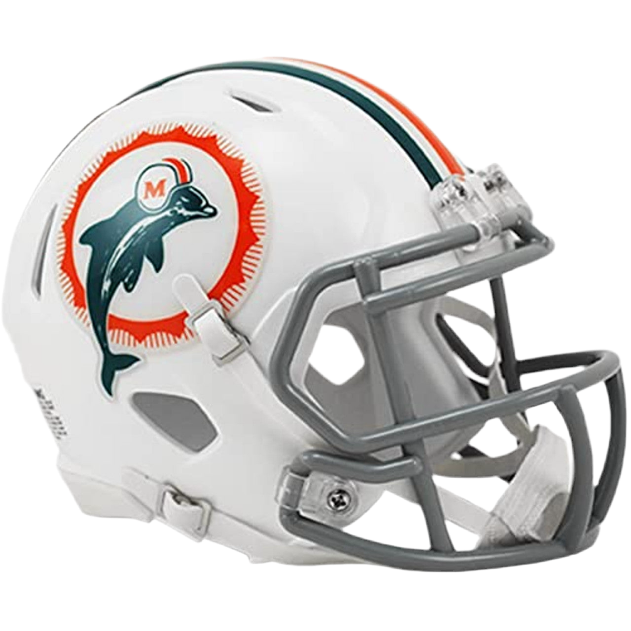 Miami Dolphins 1972 Speed Mini Football Helmet