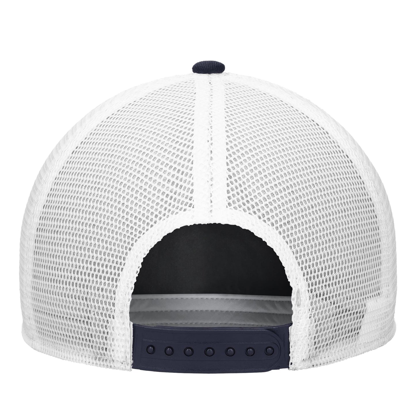 USA Hockey Navy/White Rise Visor Rope Trucker Adjustable Mesh Back Hat