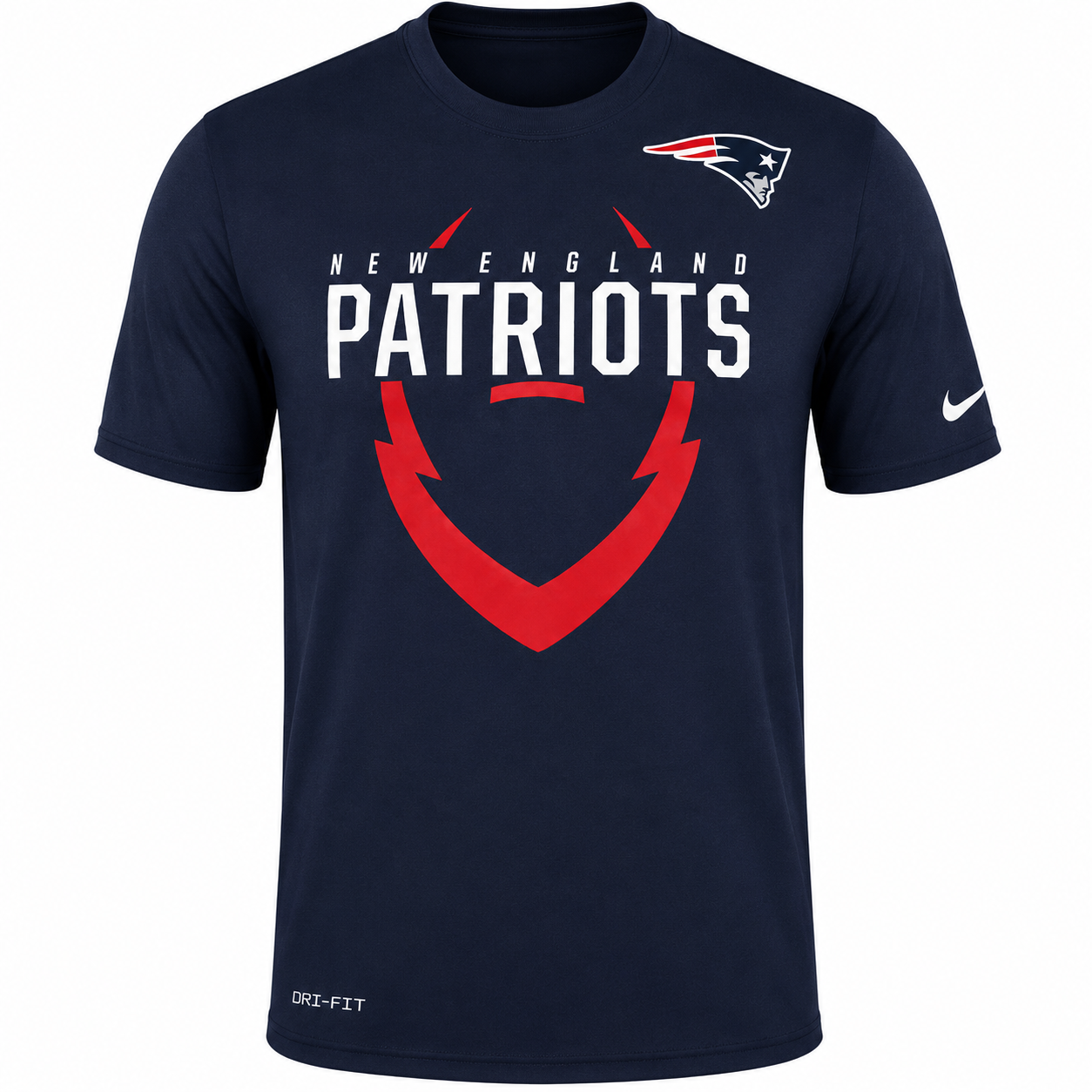 YOUTH NIKE New England Patriots Navy Icon Performance T-Shirt
