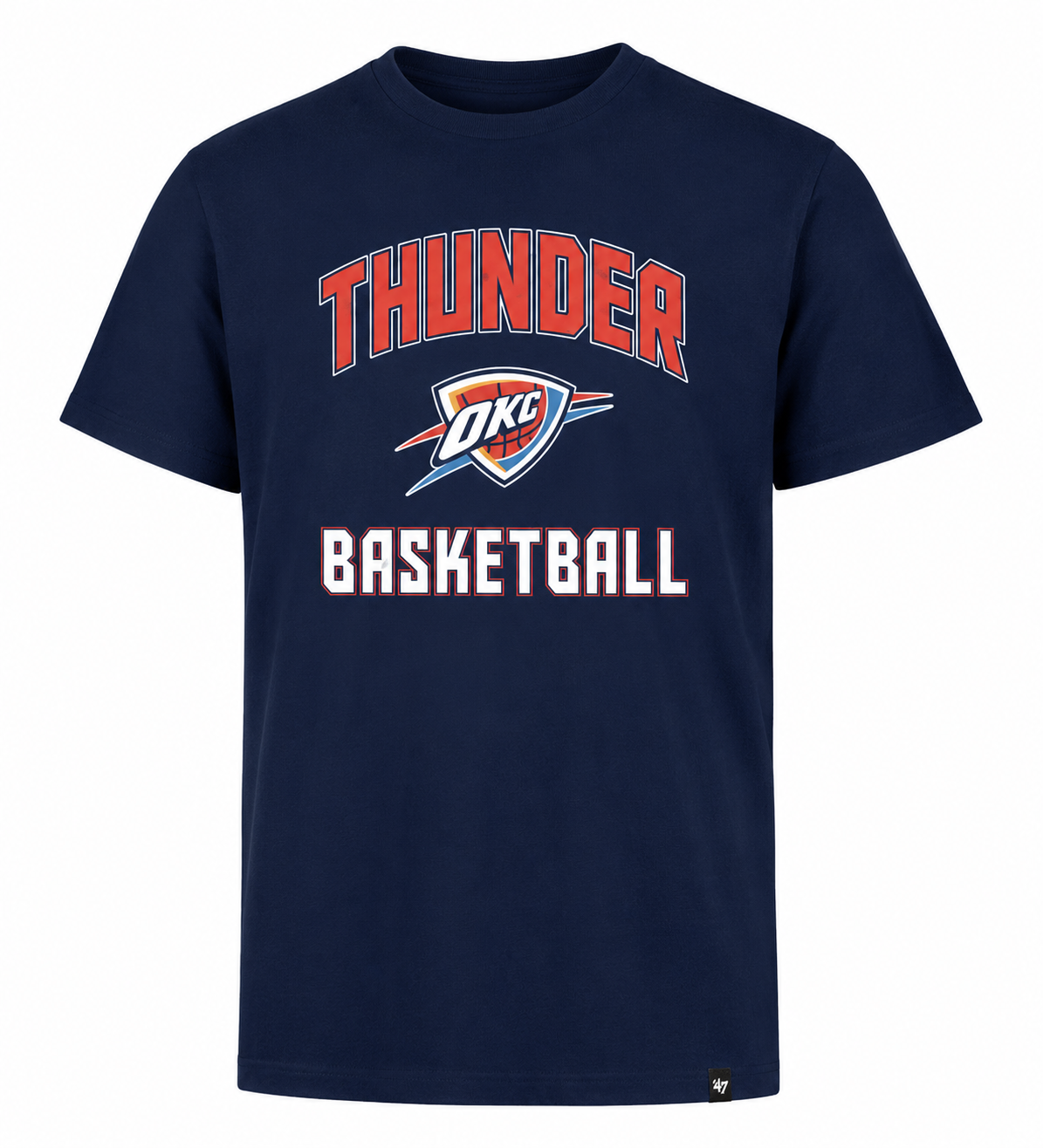 Men's Oklahoma City Thunder Super Rival Tee By '47 Brand