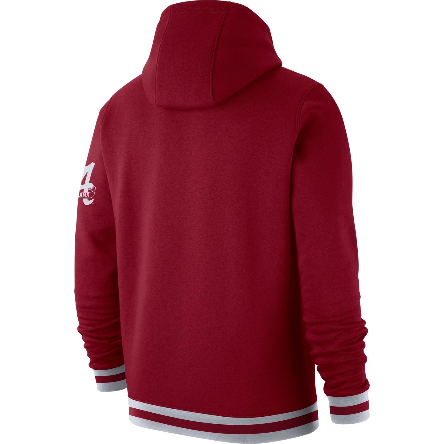 Mens Nike Alabama Crimson Tide Retro Fleece Crimson Hoodie