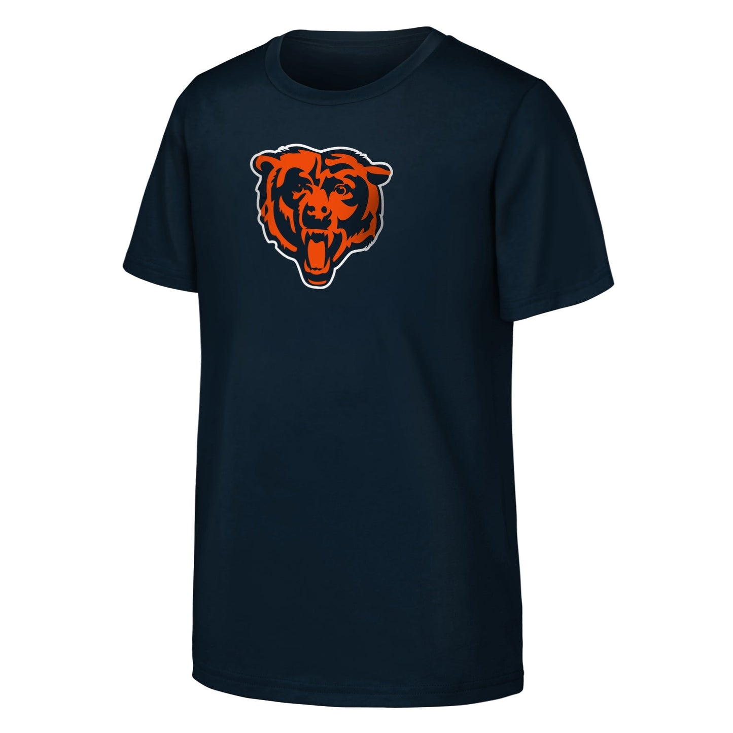 Youth Chicago Bears Primary Logo Navy T-Shirt