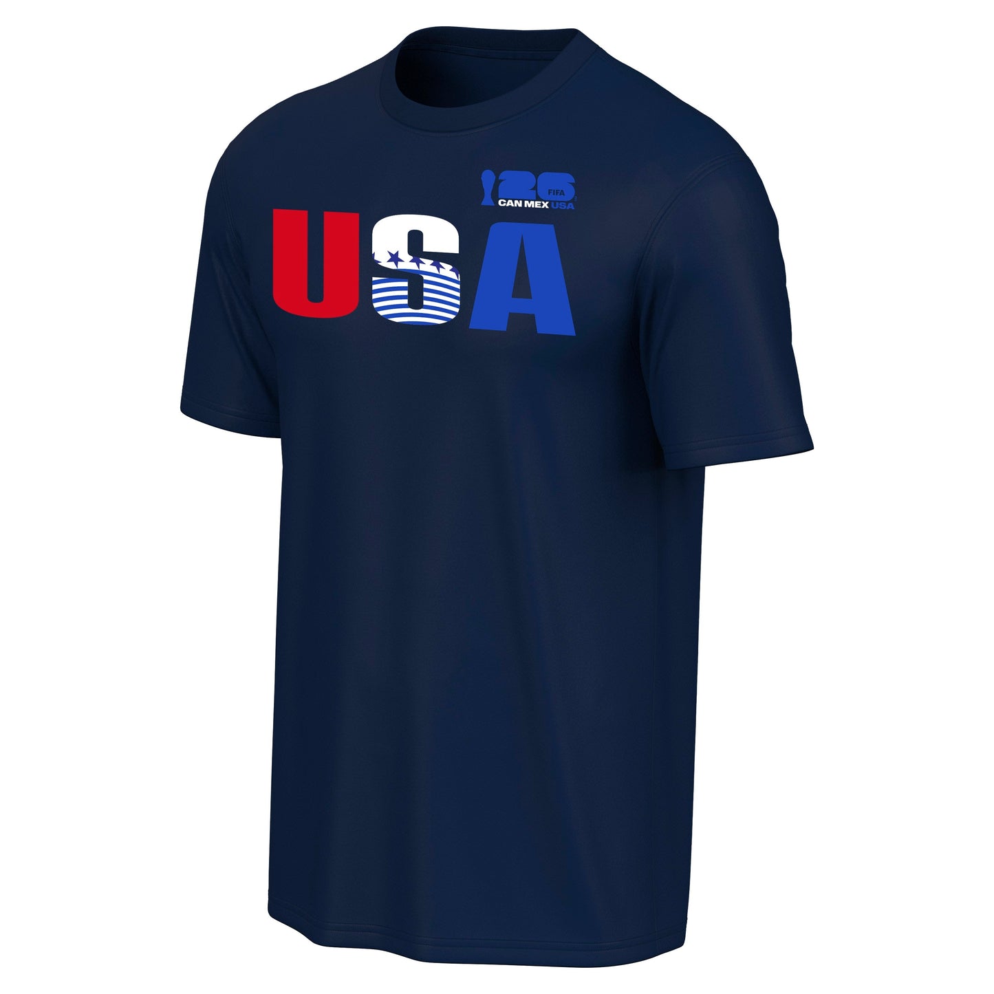 Men's USA FIFA 2026 World Cup Navy Logo T-Shirt