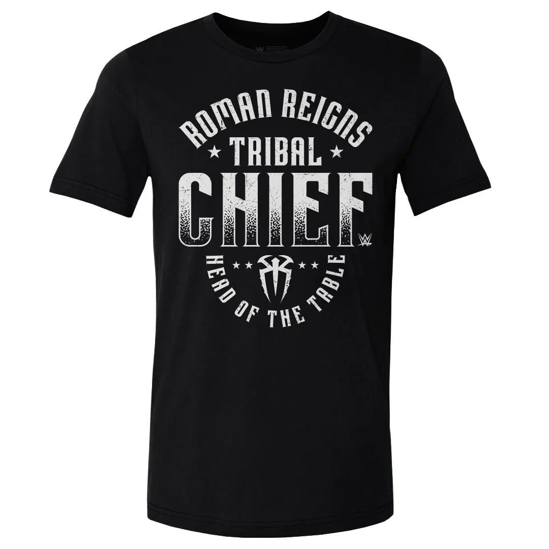 Men's WWE Roman Reigns Tribal Chief Black T-Shirt