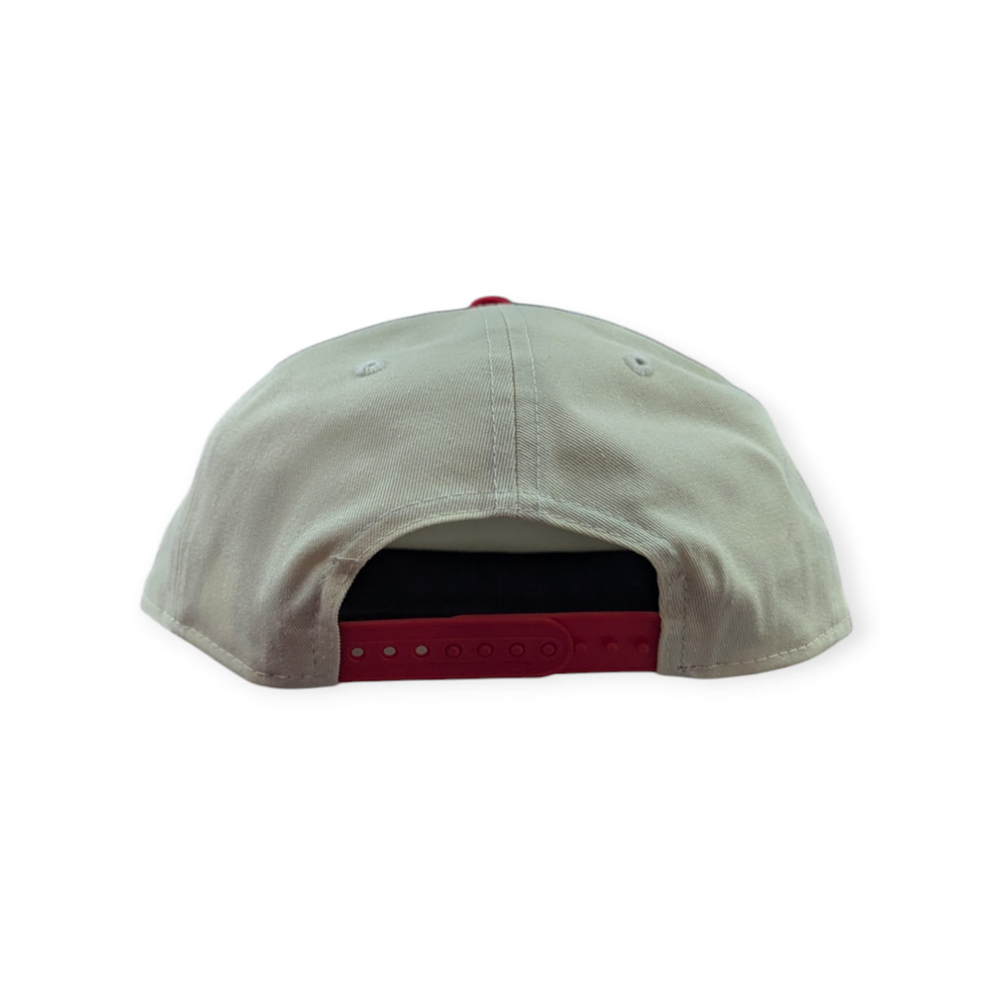 Men's Chicago Blackhawks New Era Chrome/Red 2025 Winter Classic Golfer Adjustable Hat