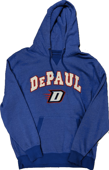 Men's DePaul Blue Demons Royal Colosseum Pullover Sweatshirt